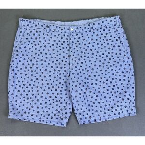 Ralph Lauren Polo Golf Shorts Mens 42 Blue Geometric Lady Bug Classic Fit Prep